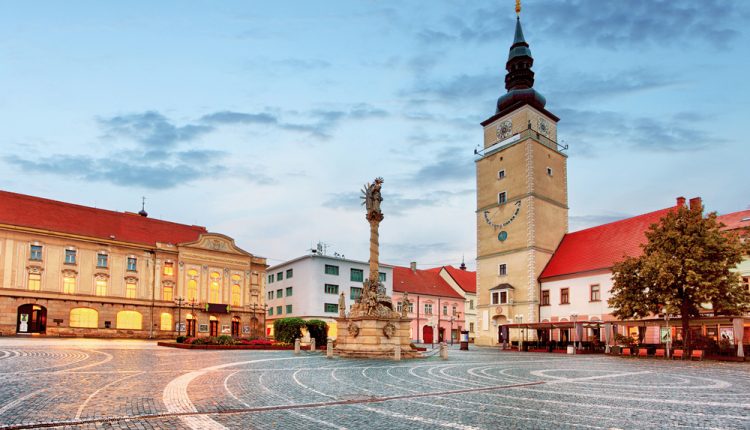 Trnava,-,Trojicne,Namestie,,Slovakia